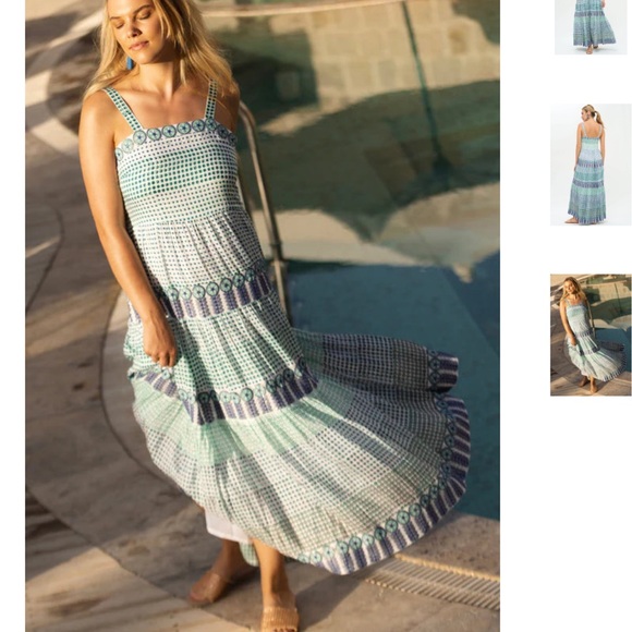 NWT Oliphant Strappy Floral Dress - Picture 2 of 6